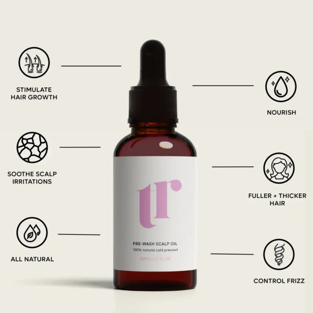 Rosemary scalp treatment oil